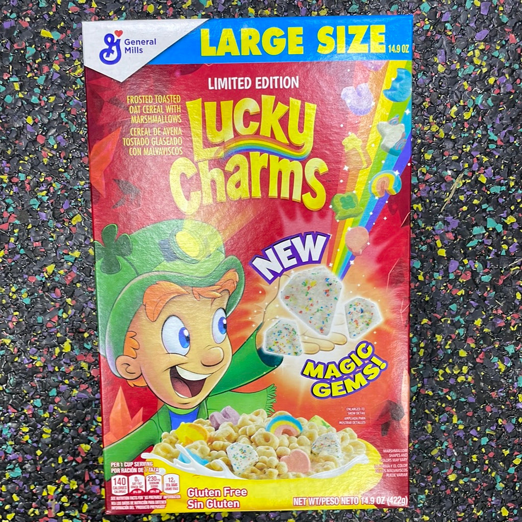 Lucky Charms - large size 422g (Ltd Ed magic gems)