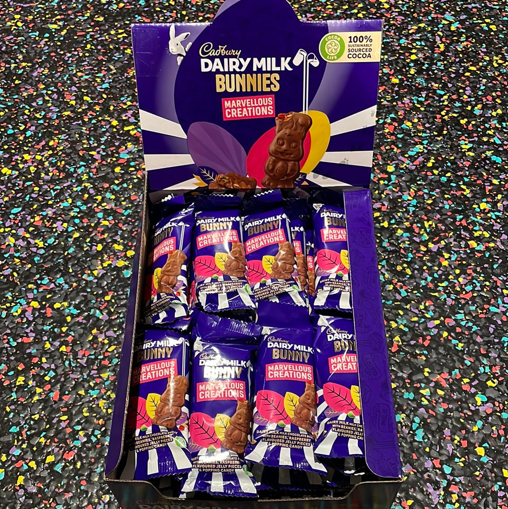 Dairy Milk Bunnies Marvellous Creations Tom's Confectionery Warehouse