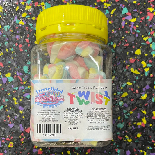 Tom’s Freeze dried - twist rainbow marshmallow