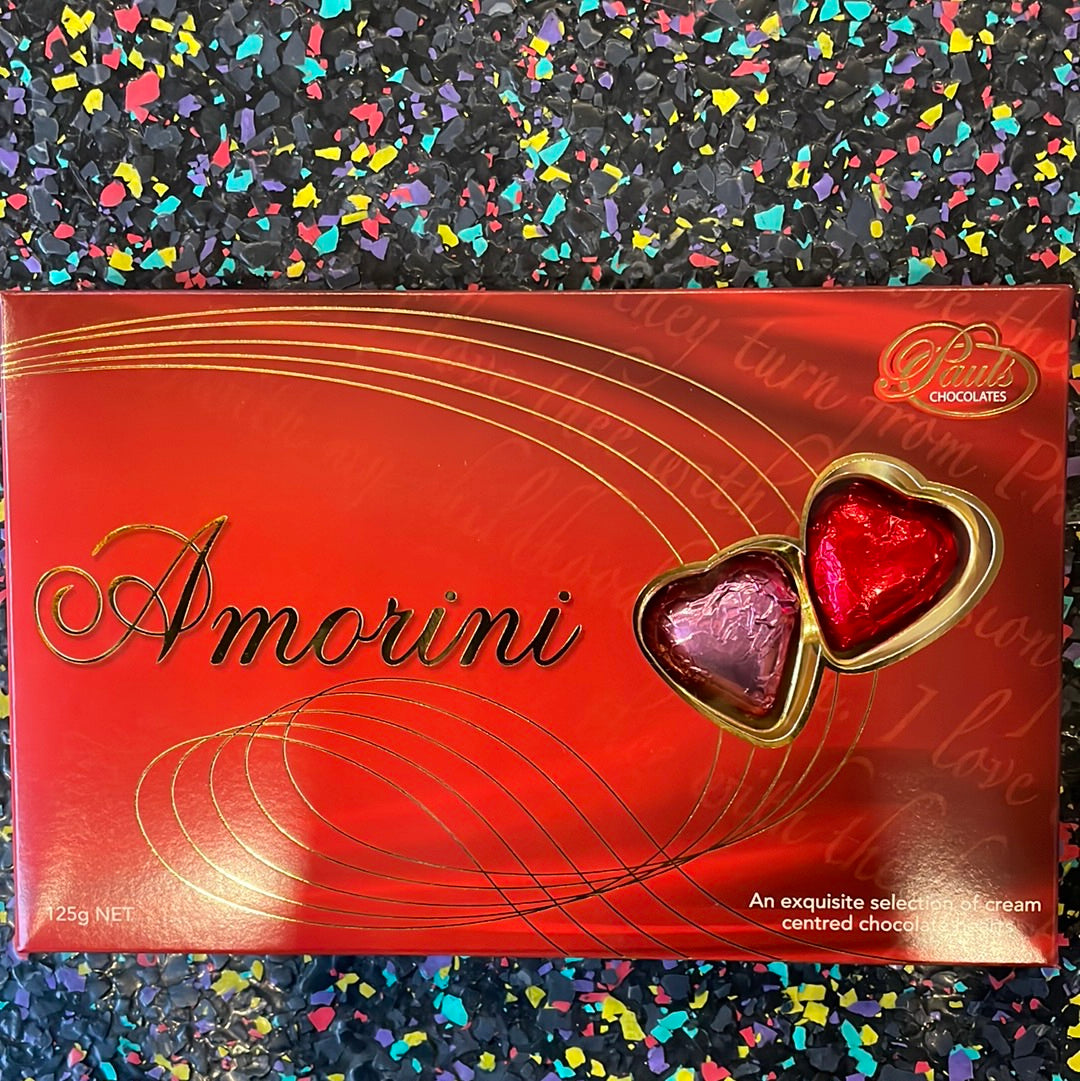 Pauls Chocolates Amorini Chocolate Heart Gift Box