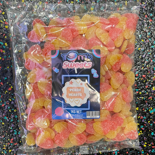 Peach Hearts 1kg