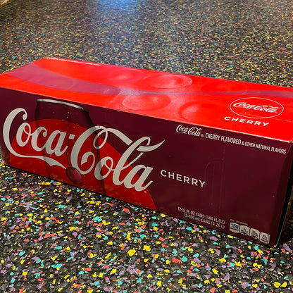 US Coca Cola Cherry Coke Can 355ml