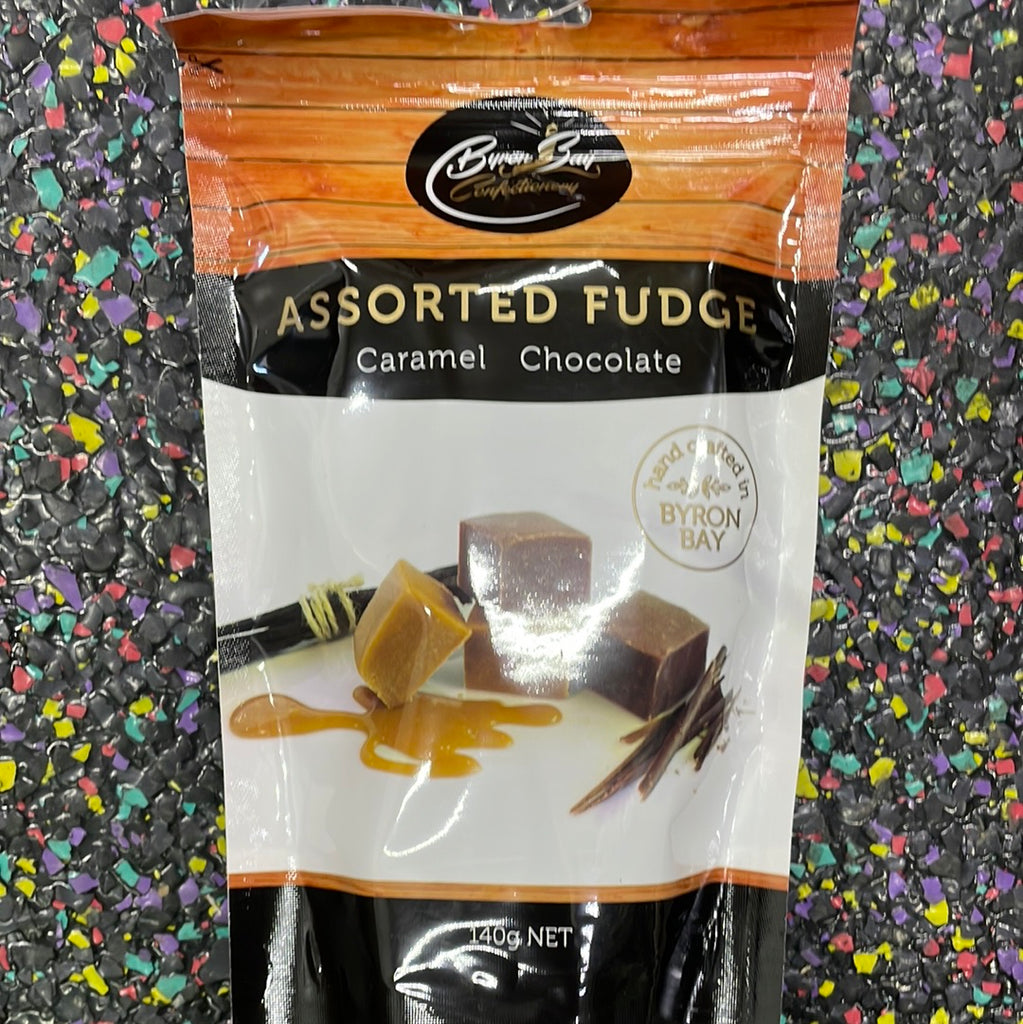 Byron Bay - assorted fudge (caramel/ chocolate) (140g)