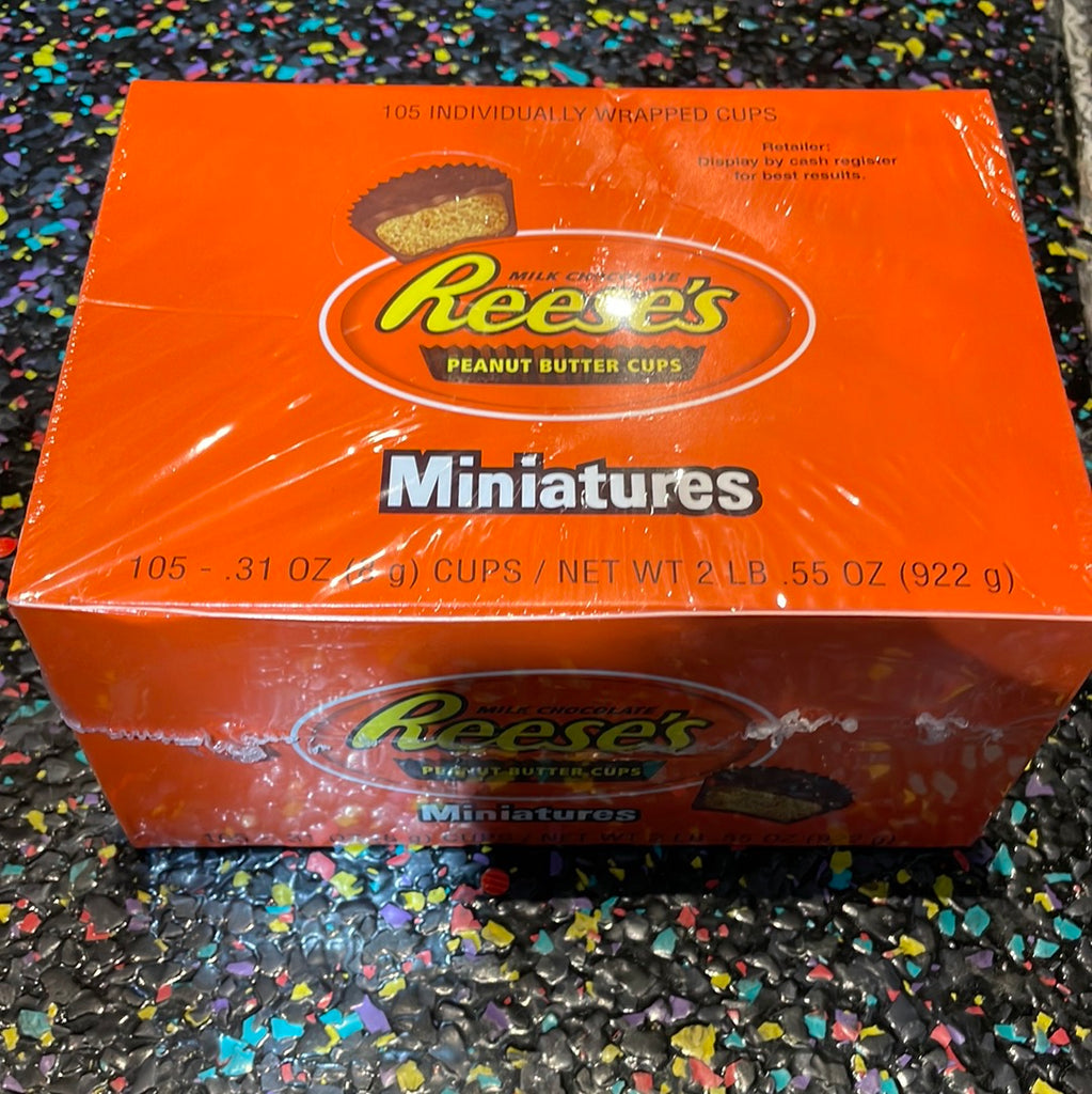 Reese’s - peanut butter cup miniatures (105 box) (922g)