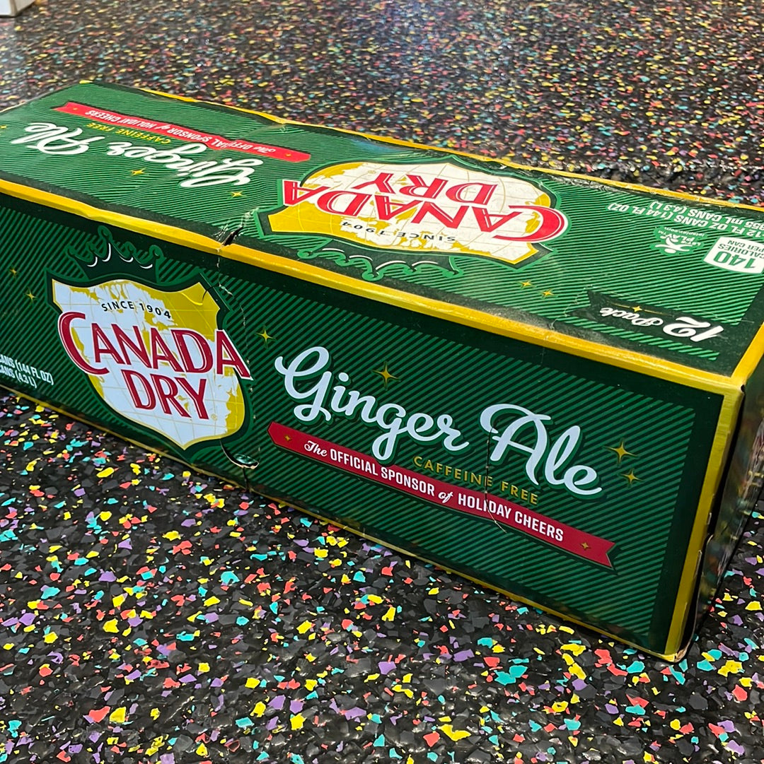 US Canada Dry Ginger Ale 355ml - Tom's Confectionery Warehouse
