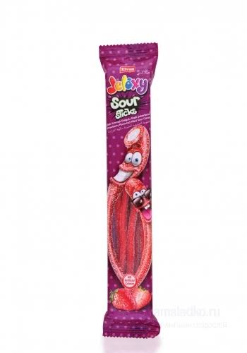 Jelaxy Sour Sticks Strawberry 35g