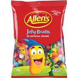 Allen's Jelly Beans Bag 190g - Tom's Confectionery Warehouse