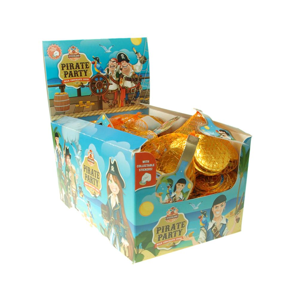 Steenland Chocolate Pirate Party Chocolate Coin Bag