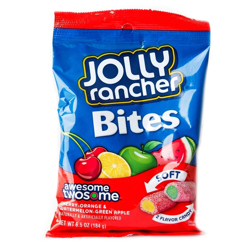 JOLLY RANCHER BITES - AWESOME TWOSOME 184G - Tom's Confectionery Warehouse