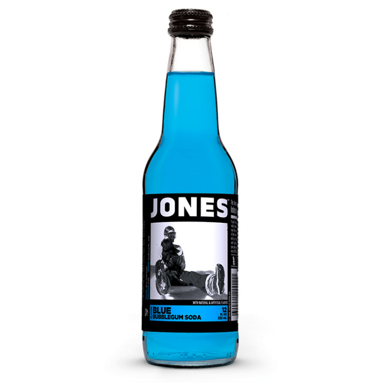 The Jones Family Jones Bubblegum Soda Bottle