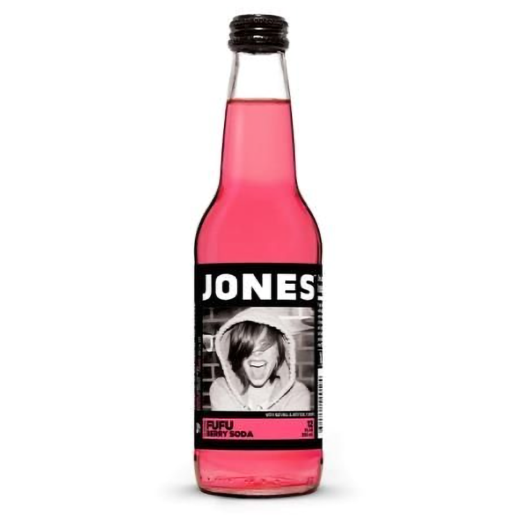The Jones Family Jones Fufu Berry Soda Bottle