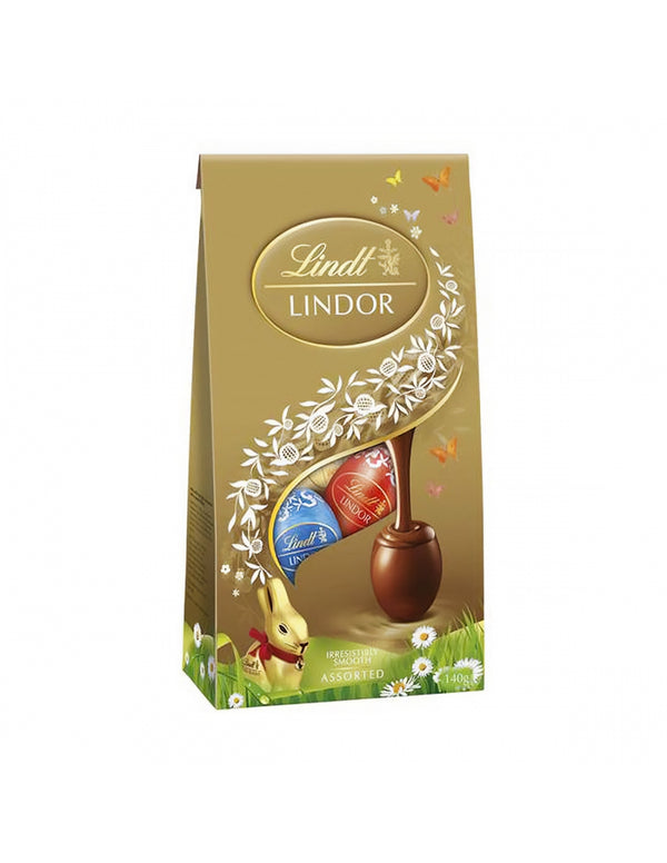 Lindt Assorted Chocolate Mini Egg Pouch Tom's Confectionery Warehouse