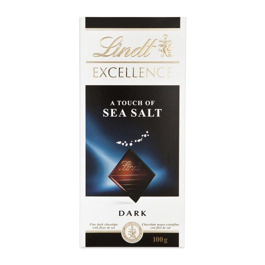 Lindt Excellence Dark Sea Salt - Tom's Confectionery Warehouse