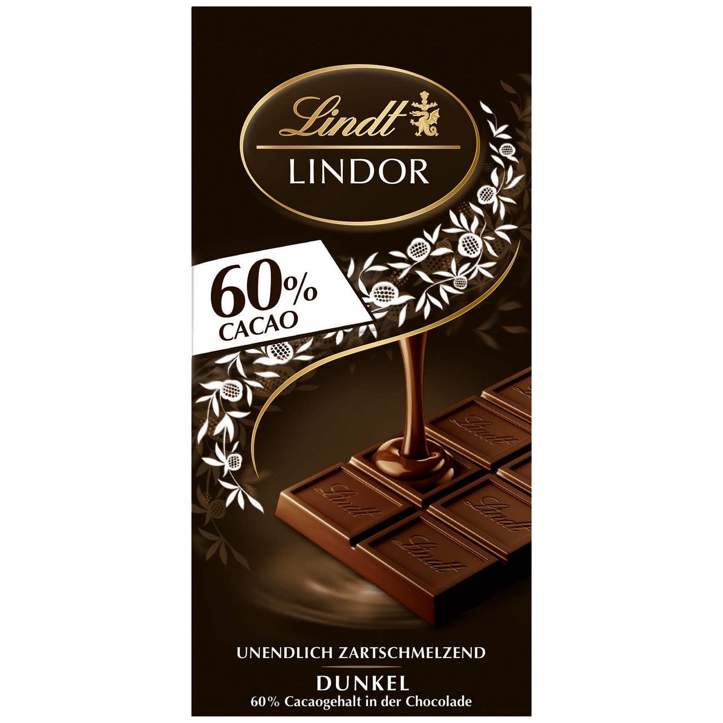 Lindt Taf Choc Lindor Milk Chocolate 60% 12x100g