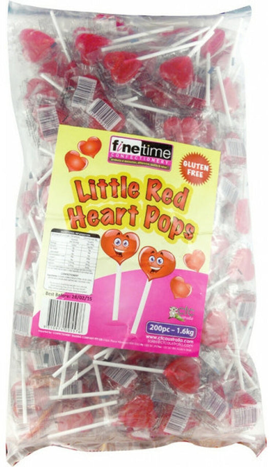 CTC Little Red Heart Pops 8g