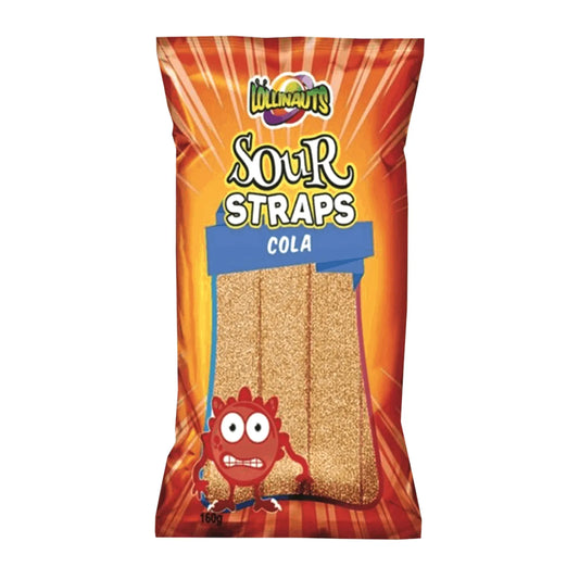 Lollinauts - L'Nauts Sour Straps Cola 160g