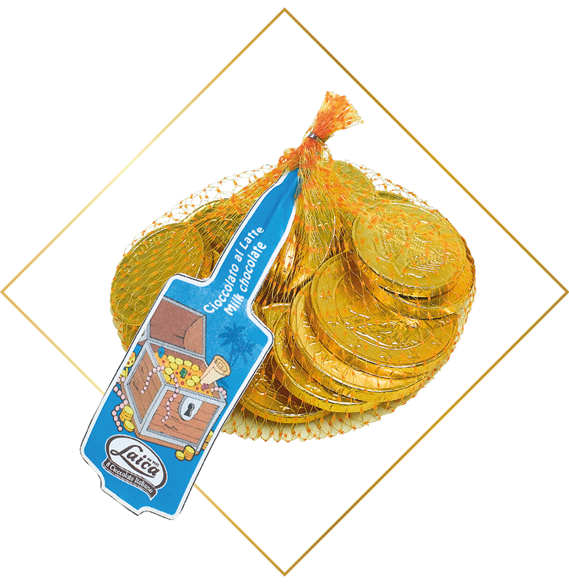 US Milk Chocolate Gold Coin Bag