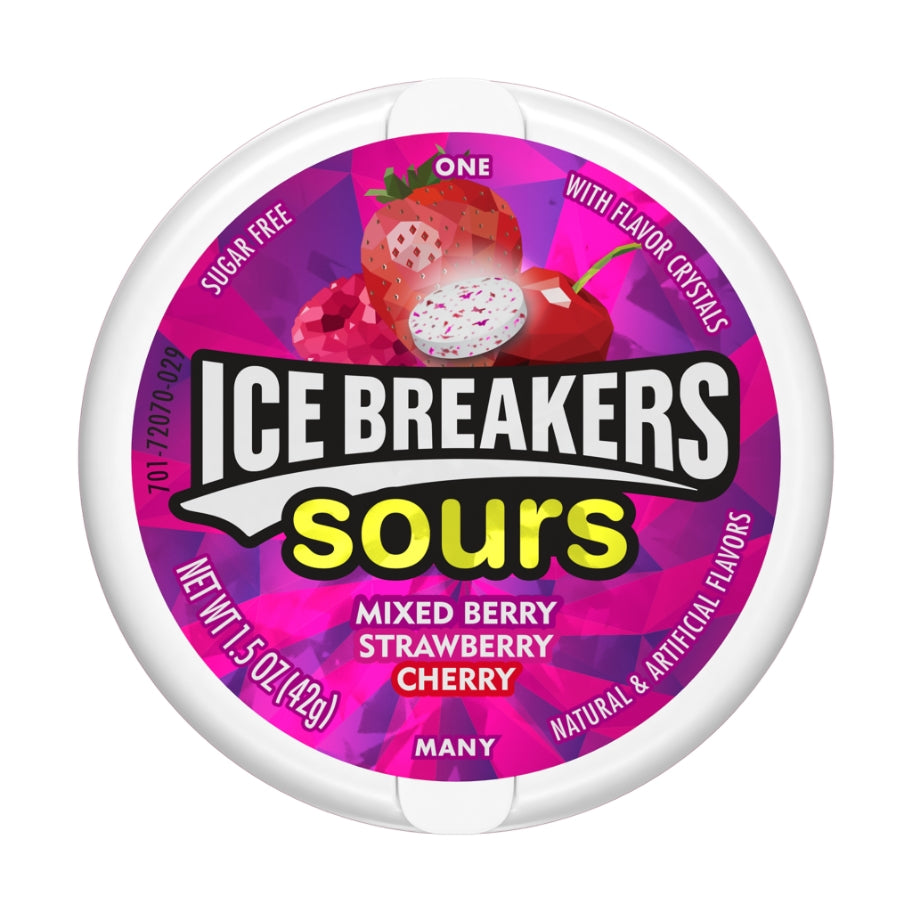 Ice Breakers Sours Mixed Berry - 42g