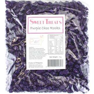 Sweet Treats Purple Choc Rocks