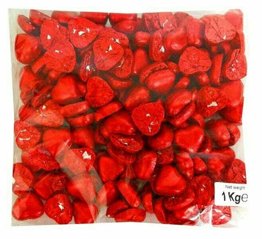 Lolliland Red Chocolate Hearts 1kg