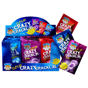 TNT Sour Crazy Crackles/Lollipop
