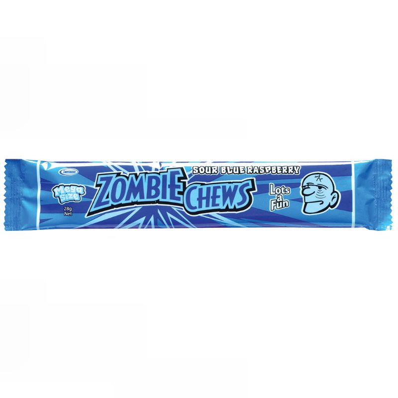 Sweetmans Zombie Chew Sour Blue Raspberry