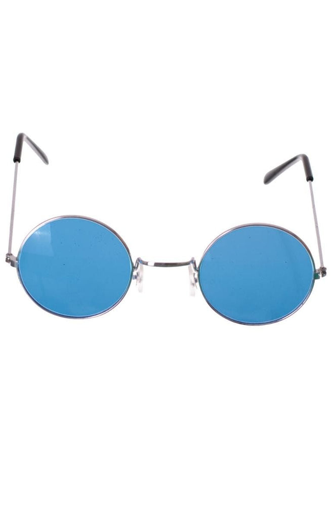 Blue Hippy Glasses