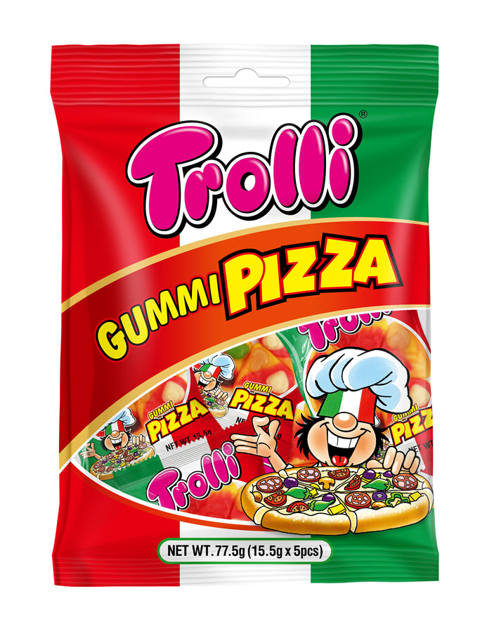 Trolli Gummi Pizza Bag 5pc