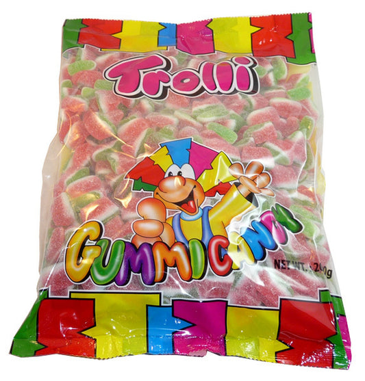 Trolli Watermelon Slices 2kg bag - Tom's Confectionery Warehouse