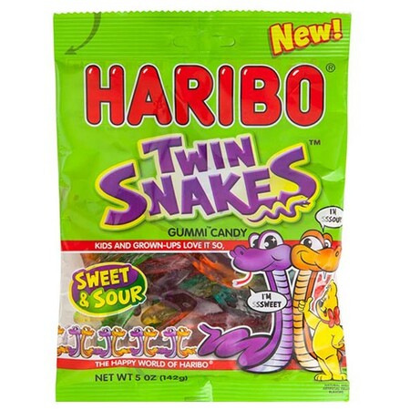 Haribo Twin Snakes Bag