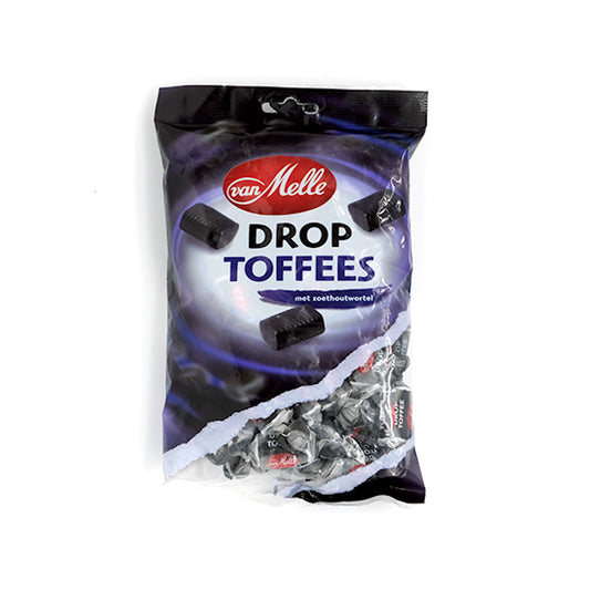 Van Melle Liquorice toffee 225g