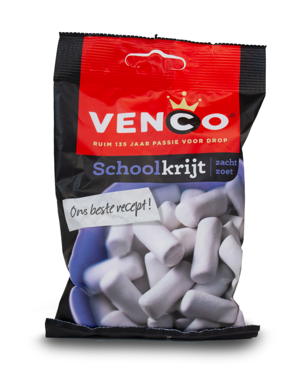Venco Schoolkrijt (Chalk Licorice) 152 Tom's Confectionery Warehouse